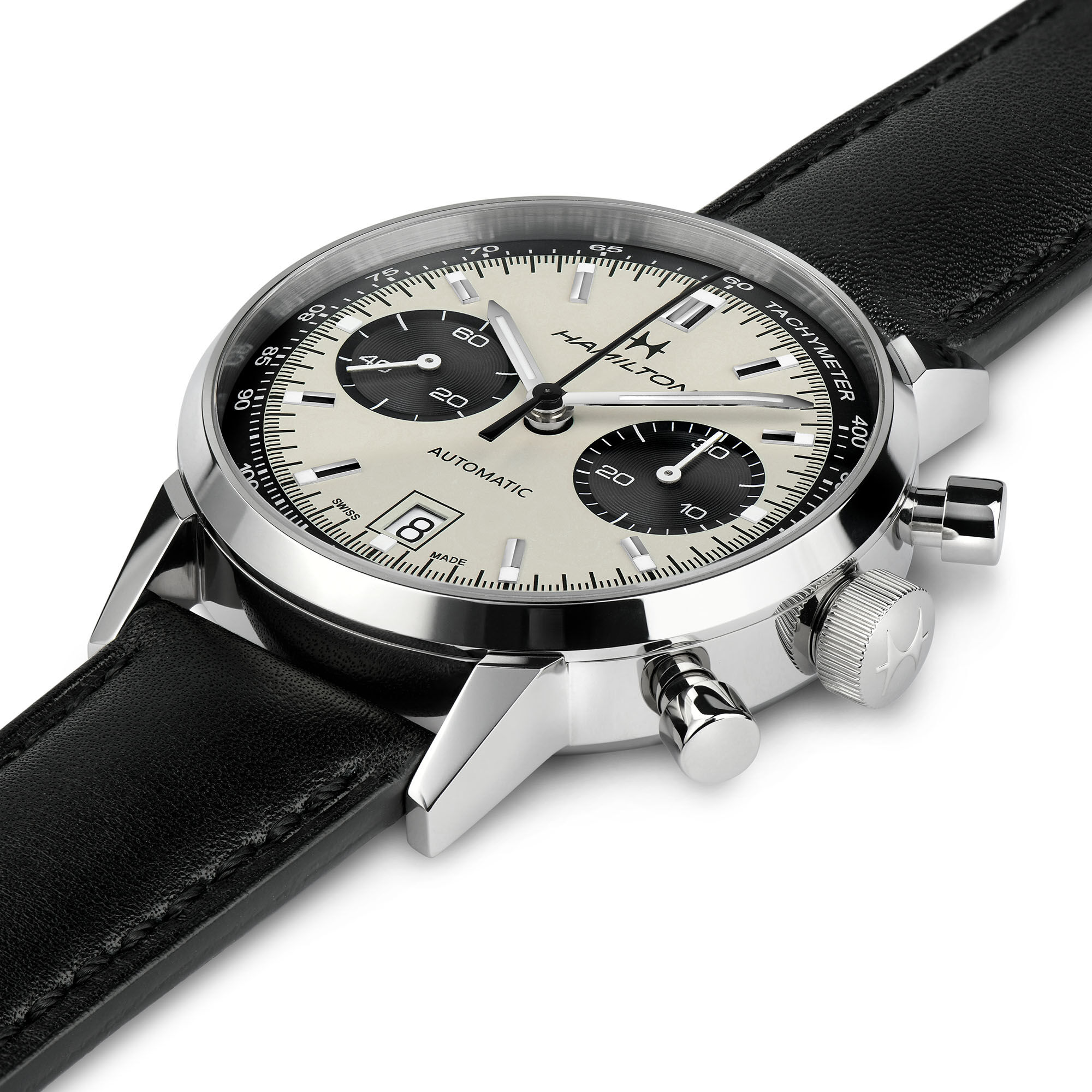 る*る様 Hamilton Intra-Matic AutoChrono本体 ジ Hamilton Intra-Matic Automatic Chronogtaph 40 mm Stainless Steel